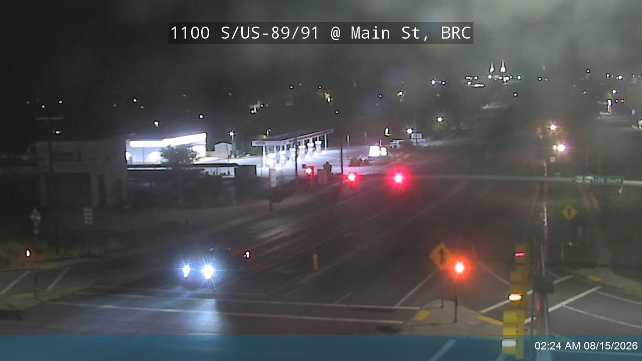 1100 S / US-89/91 @ Main St / US-89 / SR-13, BRC                                                    