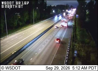 SR 167 at MP 18.5: S 269th St