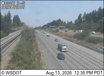 I-5 at MP 147.7: S 260th St