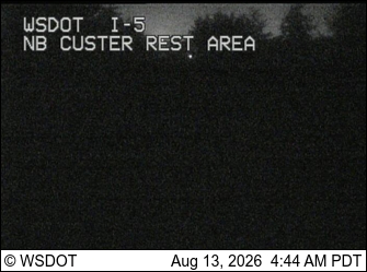 I-5 at MP 267.7: NB Custer Rest Area
