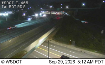 I-405 at MP 2.7: Talbot Rd S