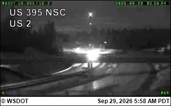 US 395 NSC at MP 165.7: US 2 Interchange