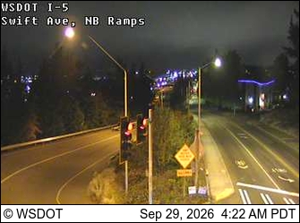 I-5 at MP 161: Swift Ave, NB Ramp