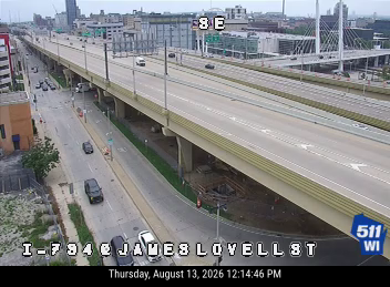 I-794  - I-794 at James Lovell St