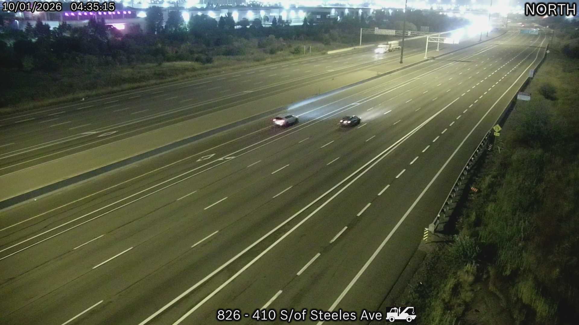 Highway 410 South of Steeles Avenue