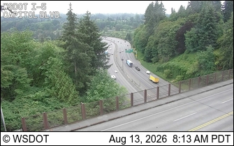 I-5 at MP 104.8: Capitol Blvd