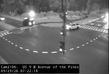 US 9 at Avenue of the Pines