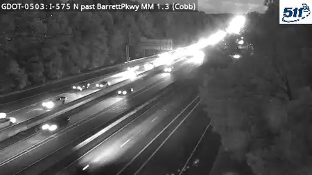 GDOT-0503: I-575 N past BarrettPkwy MM 1.3 (Cobb)