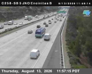 (C258) I-5 : SB Just North of Encinitas Bottom