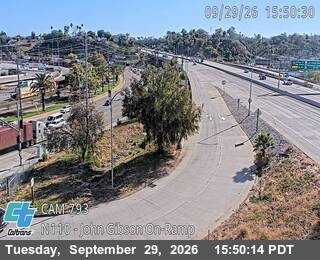 I-110 - I-110 : (793) John Gibson Bl On-Ramp - North