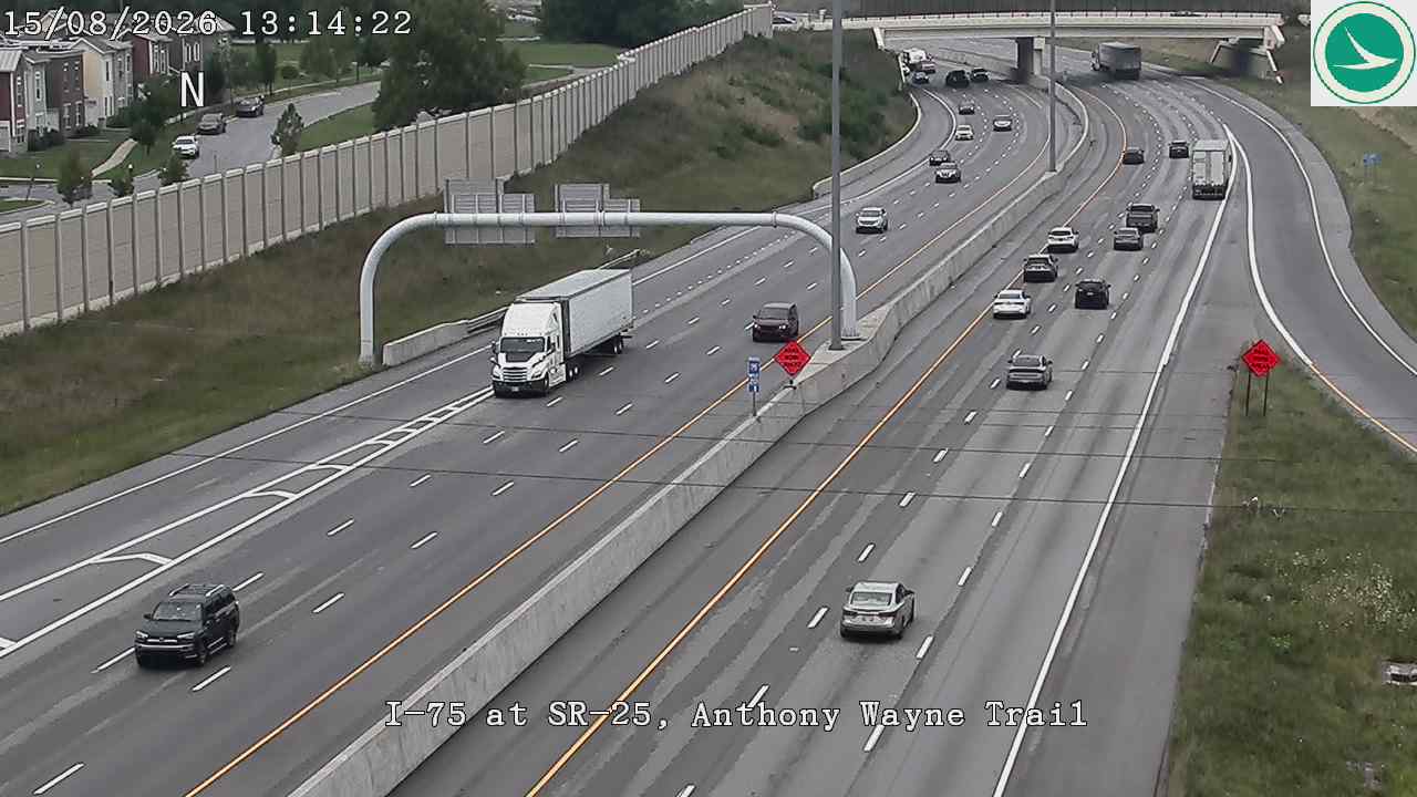 I-75 at SR-25, Anthony Wayne Trail