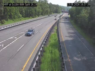 Hutchinson River Parkway at Exit 16A (I-684 Split)