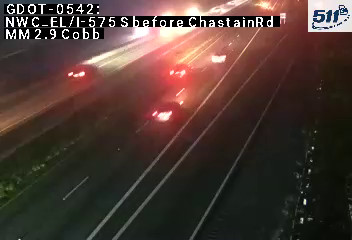 GDOT-0542: I-575 S before ChastainRd MM 2.9 (Cobb)