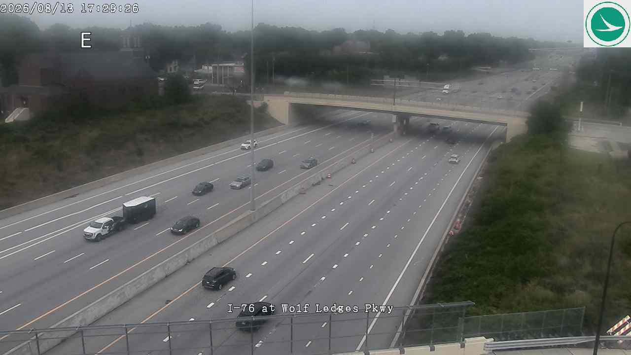 I-76 at Wolf Ledges Pky