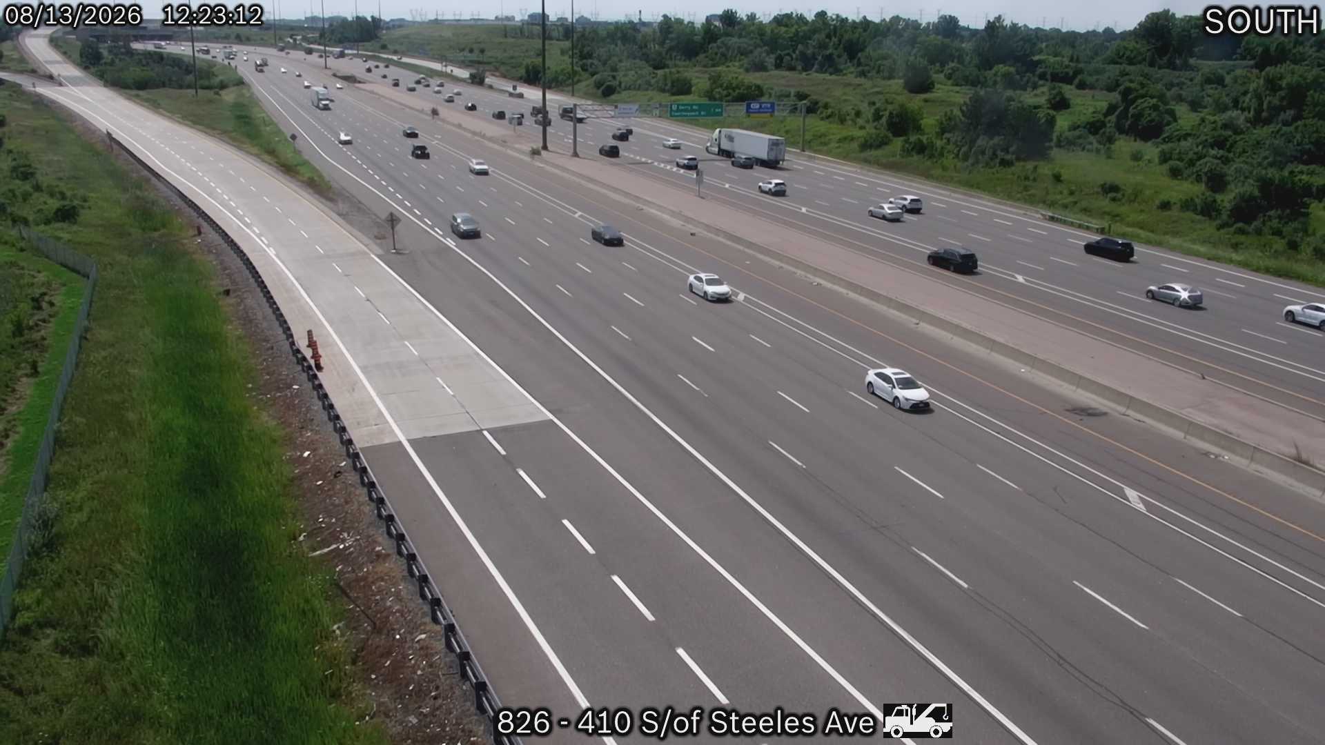 Highway 410 South of Steeles Avenue