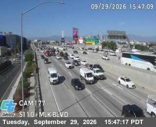 I-110 - I-110 : (177) Martin Luther King Blvd - South