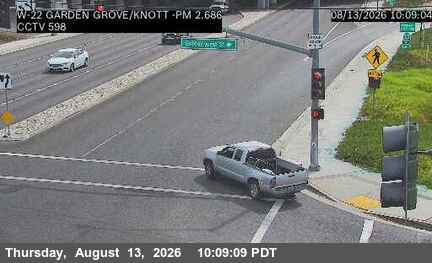 SR-22 : (598) WB SR-22 at Garden Grove/Knott