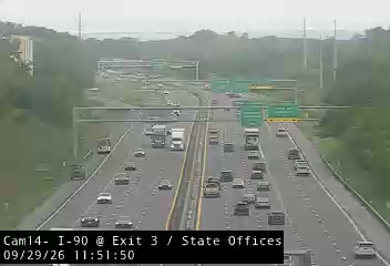 I-90 at Exit 3 (State Office Campus)