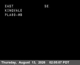 Hwy 80 at Kingvale WB