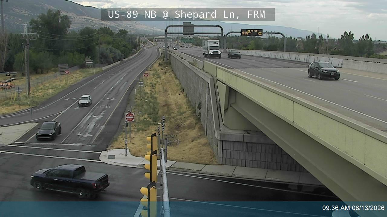 US-89 NB @ Shepard Ln, FRM