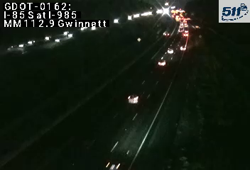 GDOT-0162: I-85 S at I-985 MM 112.9 (Gwinnett)