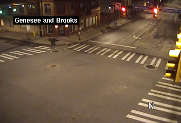 Genesee St at Brooks Ave
