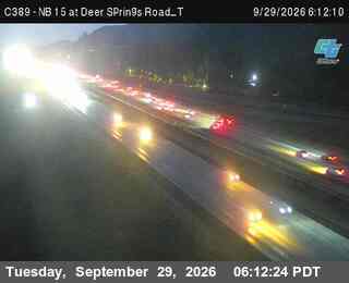 I-15 - (C389) NB 15 : Deer Springs Road_T