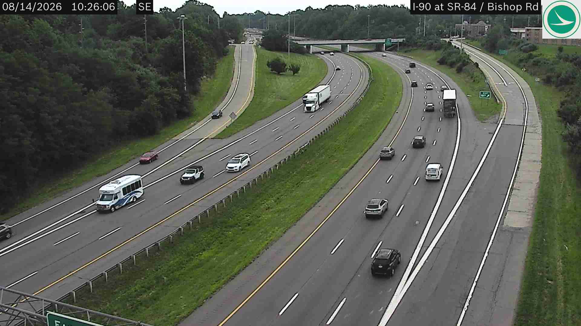 I-90 at SR-84 / Bishop Rd