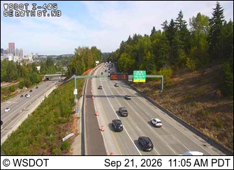 I-405 at MP 12: SE 20th St, NB