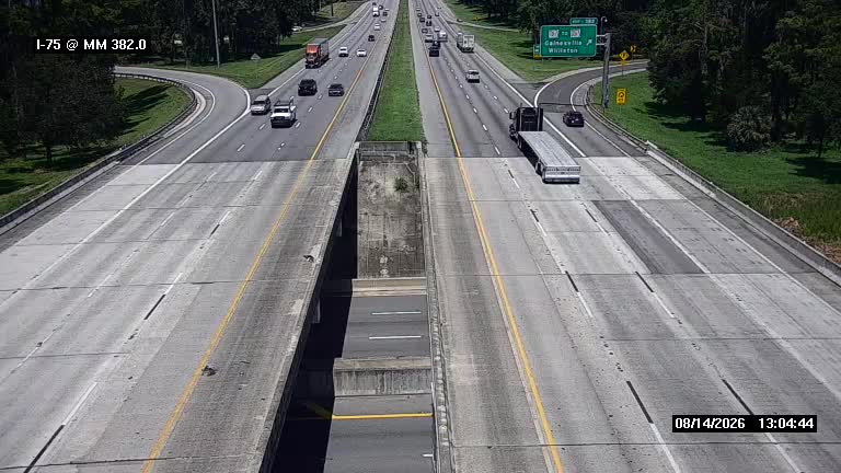 I-75 @ MM 382.0 / SR-121 / Williston Rd