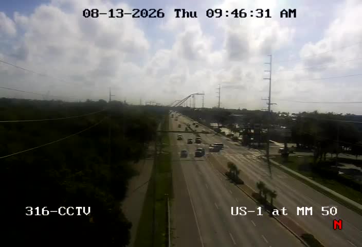 US-1 at Mile Marker 50