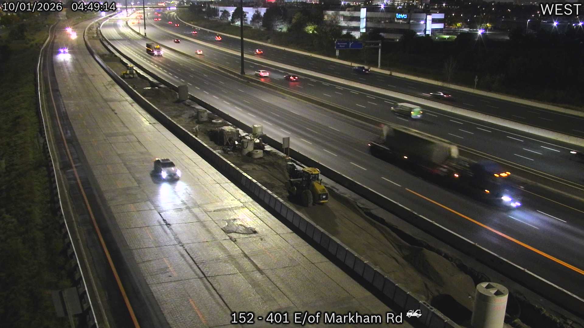 Highway 401 East of Markham Road