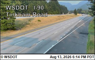 I-90 at MP 45.2: Tinkham Road