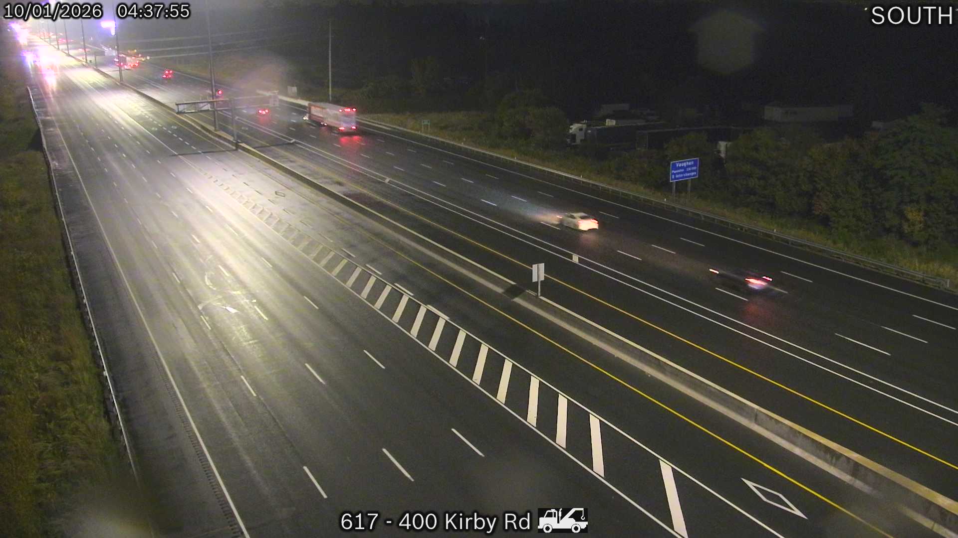 Highway 400 at Kirby Road