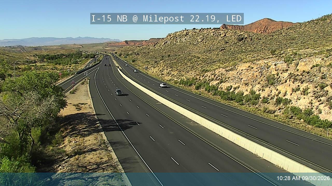 I-15 NB @ Milepost 22.19, LED