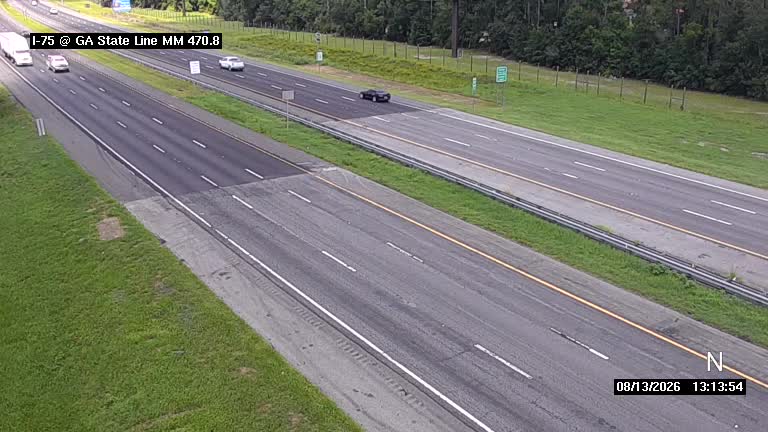 I-75 @ MM 470.8 / GA State Line