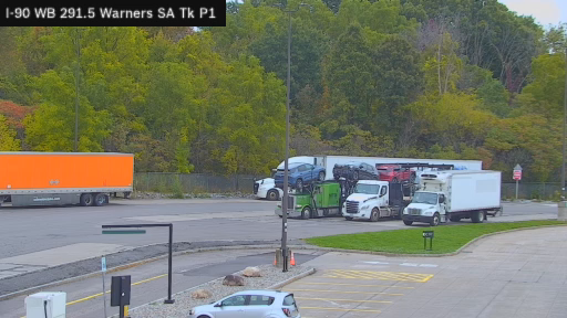 I-90 MP 291.50 WB Warners Service Area Truck Park 1