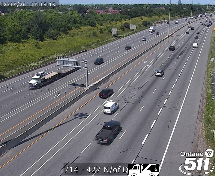 Highway 427 North of Derry Road