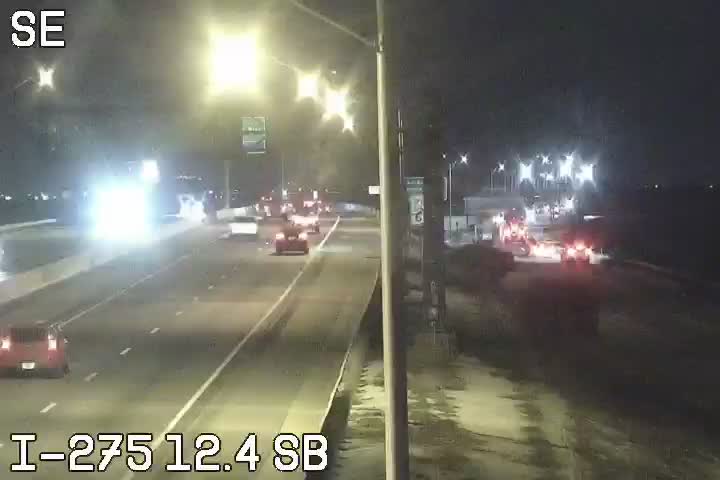 I-275 SB south of North Rest Area