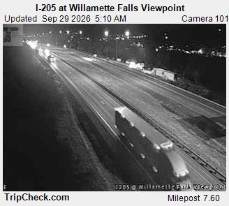 I-205 at Willamette Falls Viewpoint