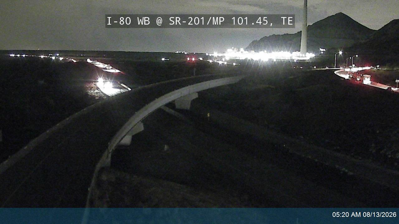 I-80 WB @ SR-201 / MP 101.45, TE