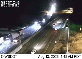 I-5 at MP 116.7: Mounts Road
