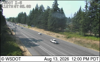 I-5 at MP 187.4: 112th St SW, SB