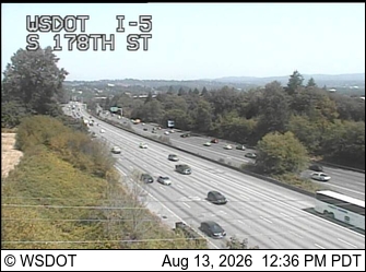 I-5 at MP 153.1: S 178th St