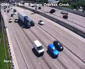 I-95 SB before Cypress Creek
