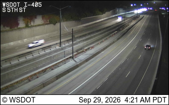 I-405 at MP 3.4: S 5th St