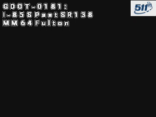 GDOT-0181: I-85 S past SR138 MM 64 (Fulton)