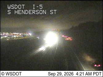 I-5 at MP 159.2: S Henderson St