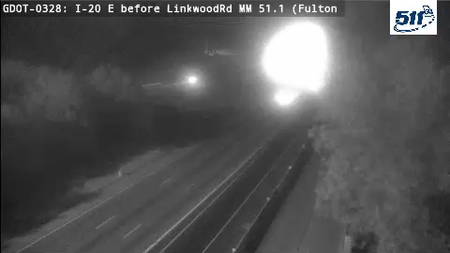 GDOT-0328: I-20 E before LinkwoodRd MM 51.1 (Fulton)