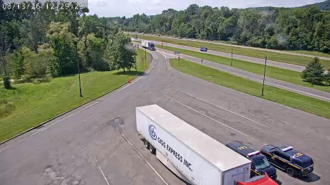 I-81 south of Exit 63 (Preble Rest Area)